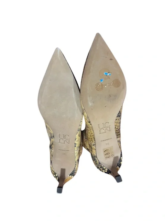 Ulla Johnson Amber Python Knee-High Boots - Picture 6 of 8